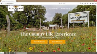 Alexander's Inn WordPress Redesign