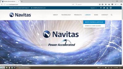 Navitas Semiconductor Website Redesign