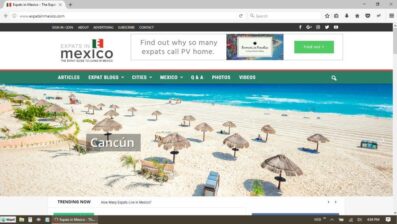 Expats In Mexico Website Redesign