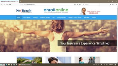 NexBenefit Insurance Brokerage Website Redesign