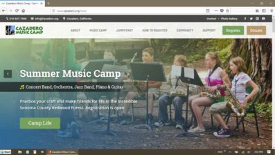 Cazadero Music Camp After