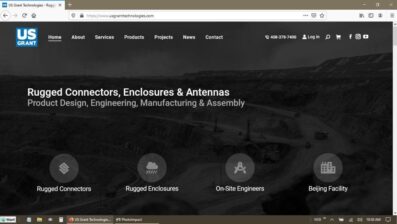 US Grant Technologies Website Redesign