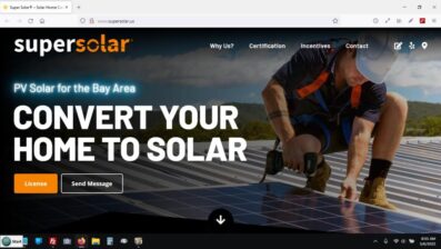 Super Solar Website Redesign